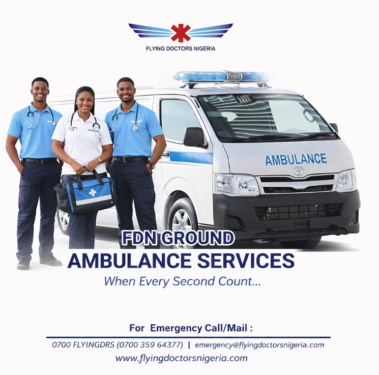 FlyingDoctorsNG's tweet photo. When lives are on the line, every second counts. 🚑💨

@FlyingDoctorsNG’s 24/7 ground ambulance fleet acts as a mobile ICU, delivering seamless, advanced life support when you need it most.

🔗 Services: https://t.co/OD5o66KaEo
📞 0700 6594 64377
#EmergencyMedicalServices https://t.co/ddoQQVlRCm