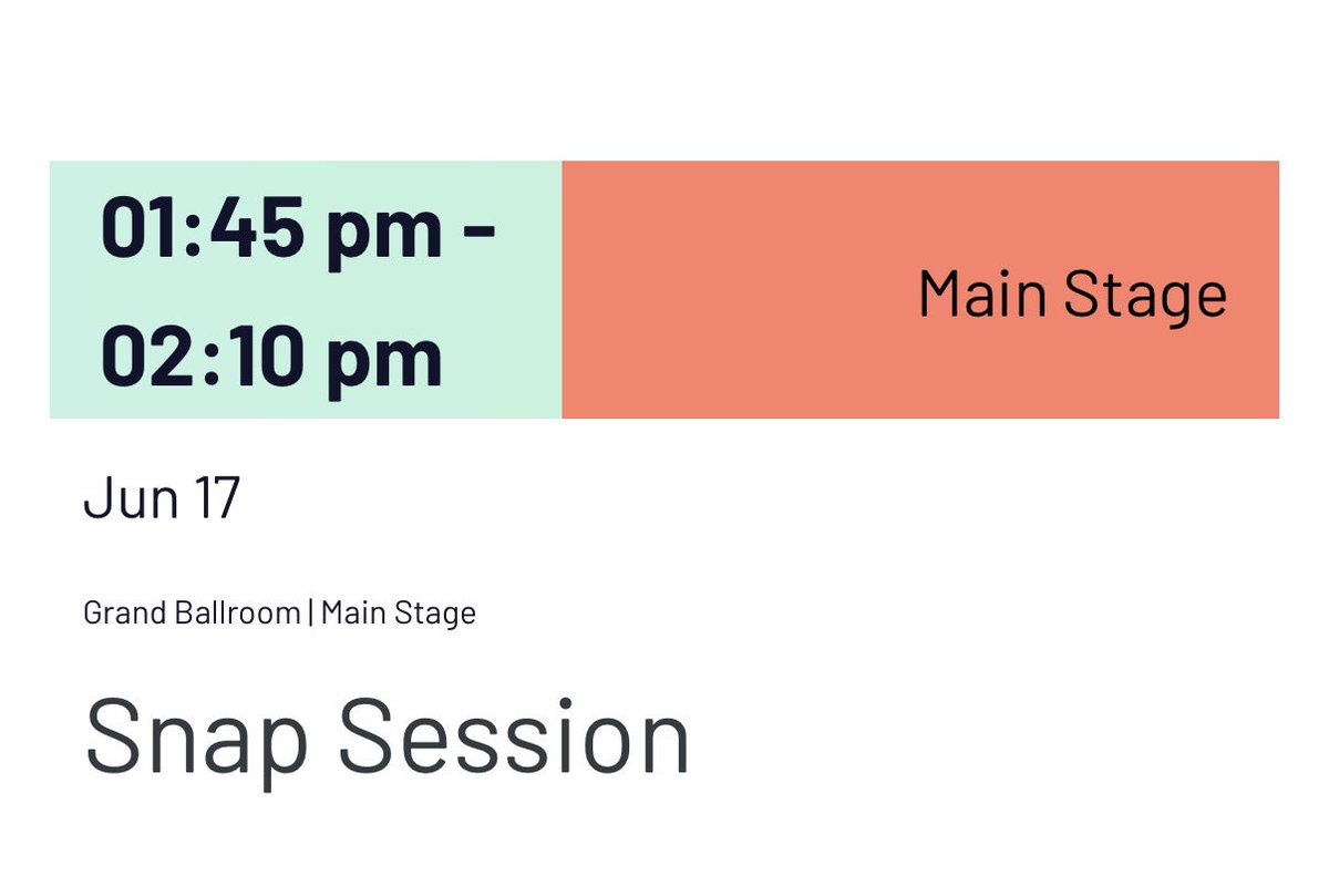 Kafka7invest's tweet photo. $SNAP AWE in 2 weeks! 

Evan is headlining AWE followed by Ziad of $QCOM a Snap partner! 

Cofounder Bobby Murphy is set to take the stage as well in the afternoon 

Another interview with @evanspiegel linked below with talk on @Spectacles starting at the 8:57min mark 

https://t.co/coxzqweJR6