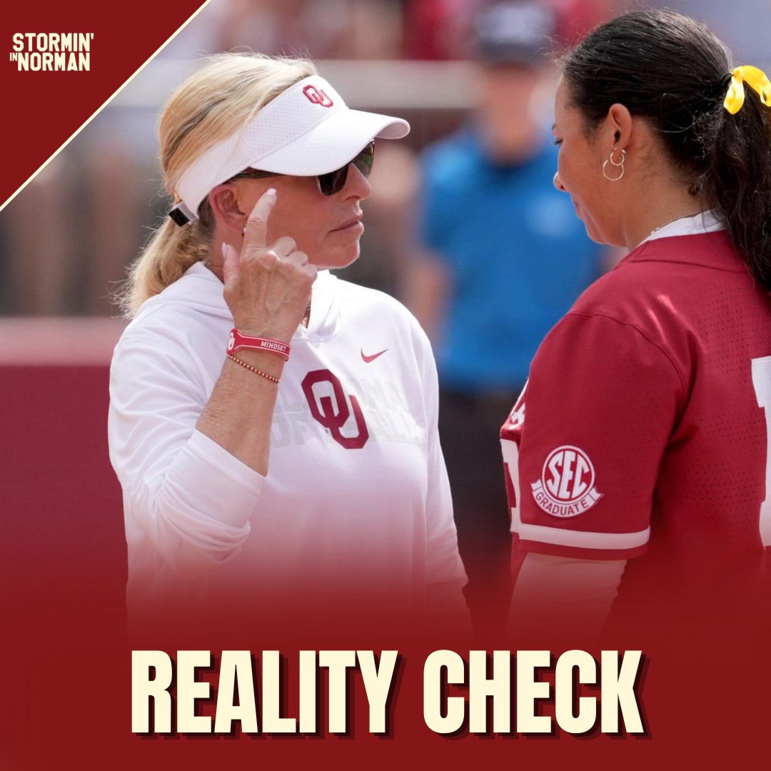 StorminInNorman's tweet photo. Patty Gasso admitted to KREF that the Sooners falling short of the WCWS was a wake-up call for a program reset. 

🔗 https://t.co/3I8muL32uD https://t.co/BbvIMVRfoZ
