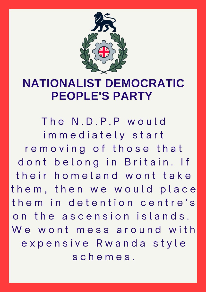 NationalistLPP's tweet photo. Enough is enough! 
Britons first above all else! 
#twotier #nationalism #uk #Britain  #remigrate #deportation https://t.co/Gg0G6p3veQ