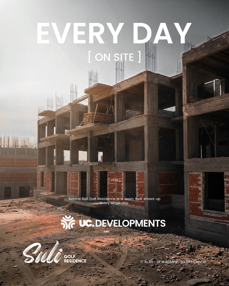DevelopmentsUc's tweet photo. Behind Suli Golf Residence is a team that shows up every single day 
— not just to build walls, but to build a home worth living in.
#UC_Developments https://t.co/IbzihXZ9uF