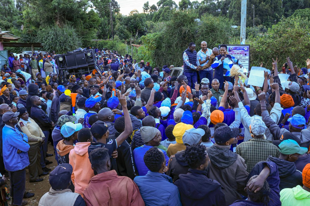 Wavinya_Ndeti's tweet photo. To enhance water access and support agricultural productivity in Mumbuni North Ward, I have today commissioned the Kyondu Weir, a key investment aimed at addressing water shortages for thousands of residents and improving livelihoods within the community.

The project will provide a reliable source of water for domestic use, livestock, and irrigation, reducing the distance residents travel in search of water while supporting year-round farming and food production. Through such transformative projects, we are empowering our people and strengthening local economies.