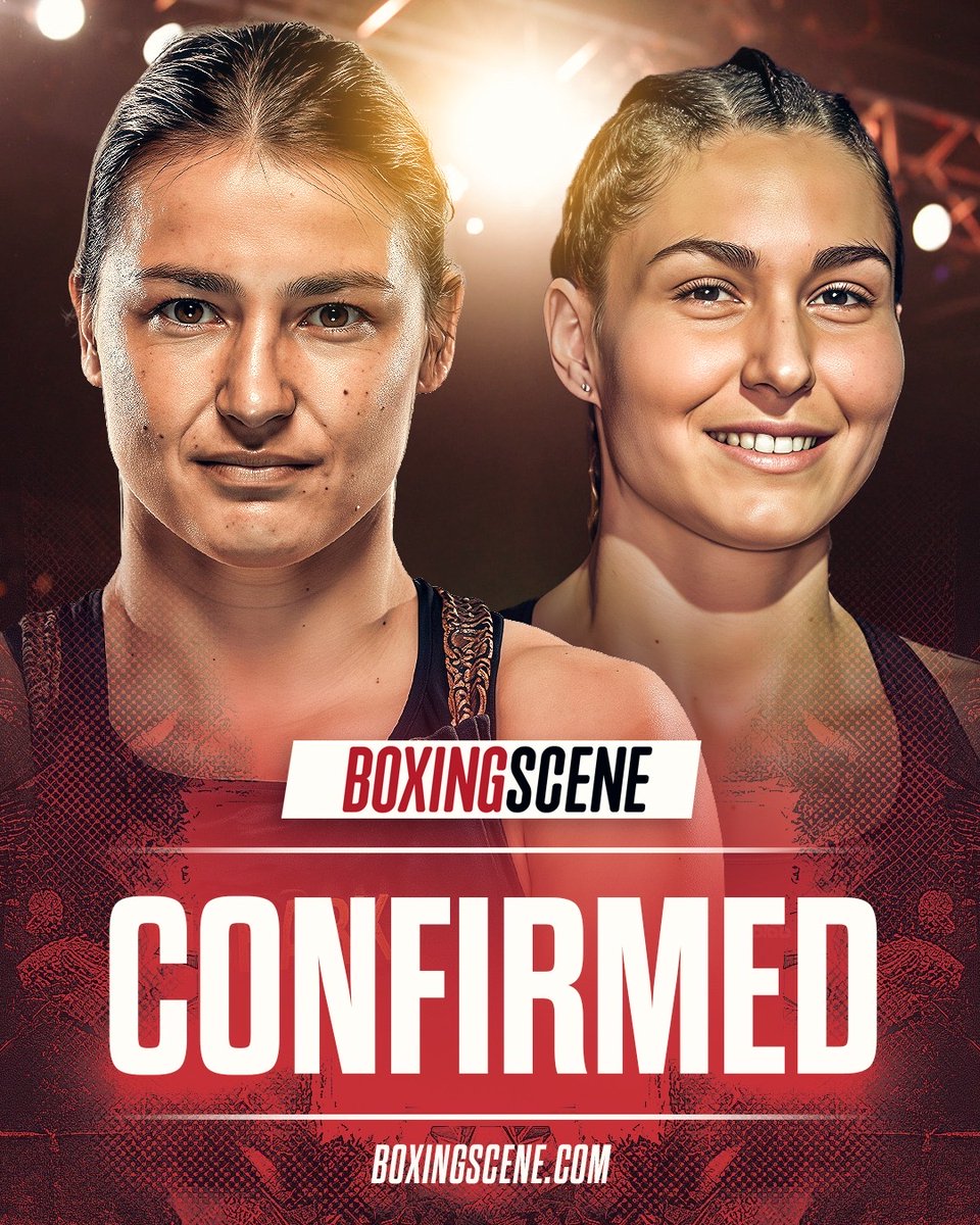 boxingscene's tweet photo. Katie Taylor will have her next and final fight against Flora Pili at Croke Park in Dublin, Ireland, on September 5, BoxingScene understands.

🔗https://t.co/LIHoViH5yR https://t.co/na1kerwa2h