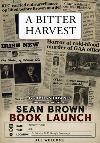 ColmcillePress's tweet photo. Thursday, June 4, 7pm at Donagh GFC, @FermanaghGAA. https://t.co/BaSNQQHthC