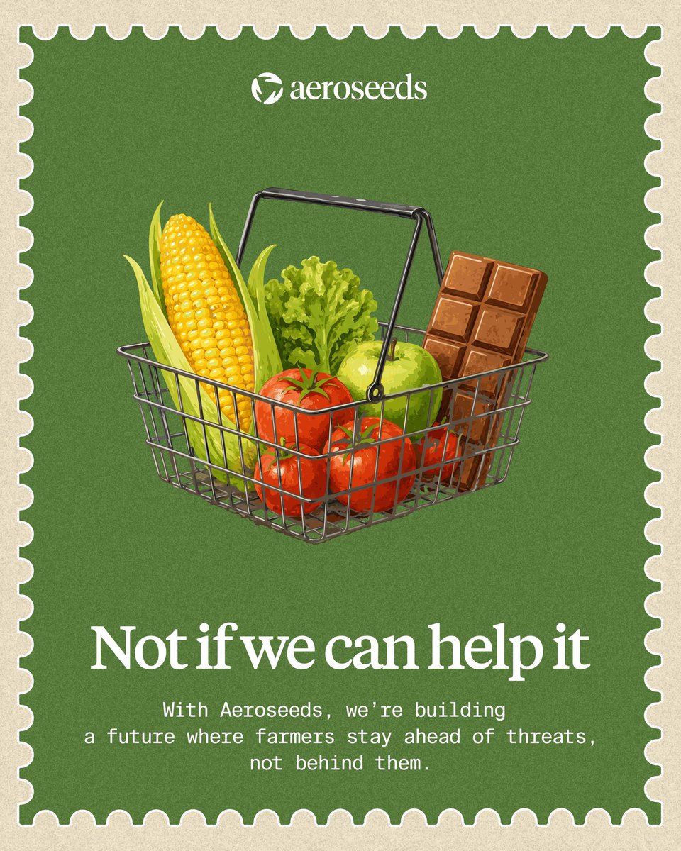 aeroseeds's tweet photo. Every lost harvest affects more than a farmer. 

Aeroseeds is helping build a future where preventable crop losses become the exception, not the norm. https://t.co/MWaotB5f24