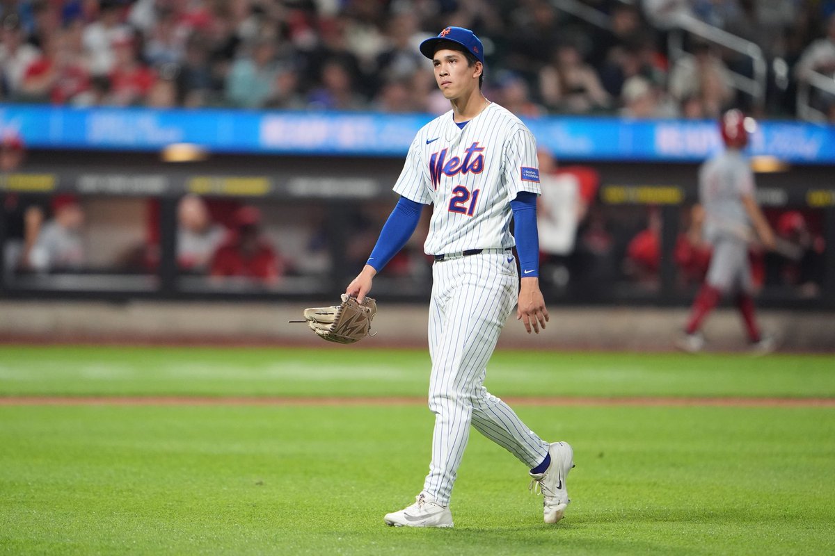 firesidemets's tweet photo. The #Mets are optioning Jonah Tong, per @WillSammon 

#LGM https://t.co/KW7AZvRJD6
