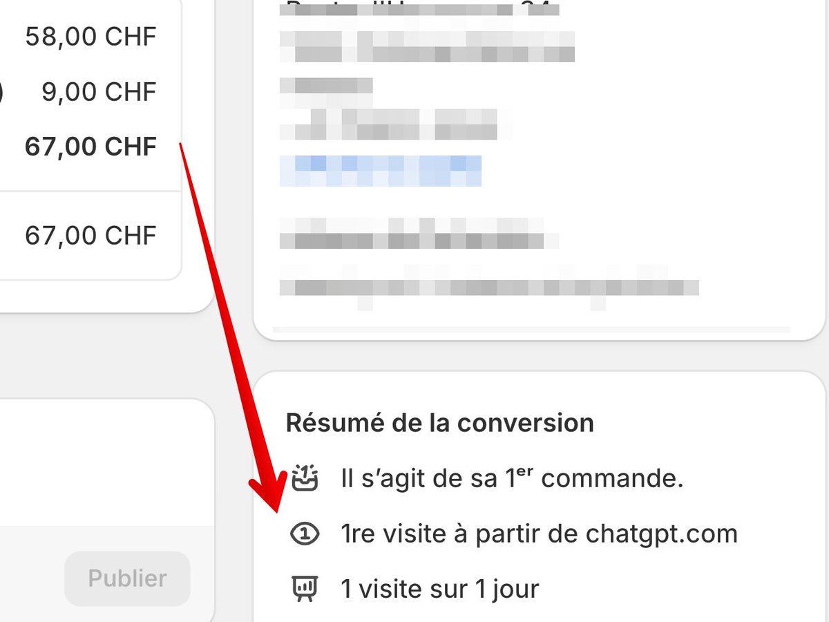 0xecall's tweet photo. Ça continue et le panier monte. En réalité c'est le fruit du MCP Shopify + Claude qui est en train de cook en suivant le plan. Pas le droit de négligé le SEO quand c'est même plus à toi de rédiger le contenu 🥲 https://t.co/BZENxoazVM