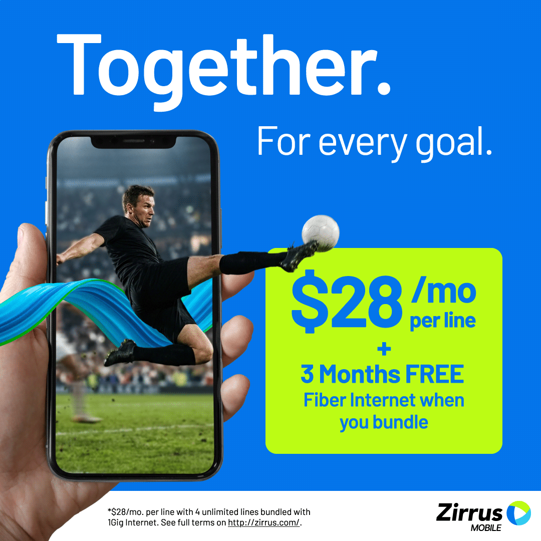 getzirrus's tweet photo. Bundle with Mobile and get $28/mo. per line, plus 3 free months of 1 Gig Fiber Internet. Switch made simple. Free Mobile 📱 setup at your home. See full terms on https://t.co/LBwWj91Xgk. https://t.co/JMRDKLFmV8