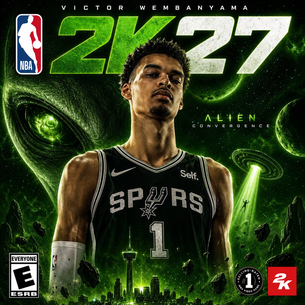 RonaldJacoby5's tweet photo. Leaked cover confirmed for NBA 2K27 featuring Victor Wembanyama. Best one yet🔥 https://t.co/pvyp22Jthx
