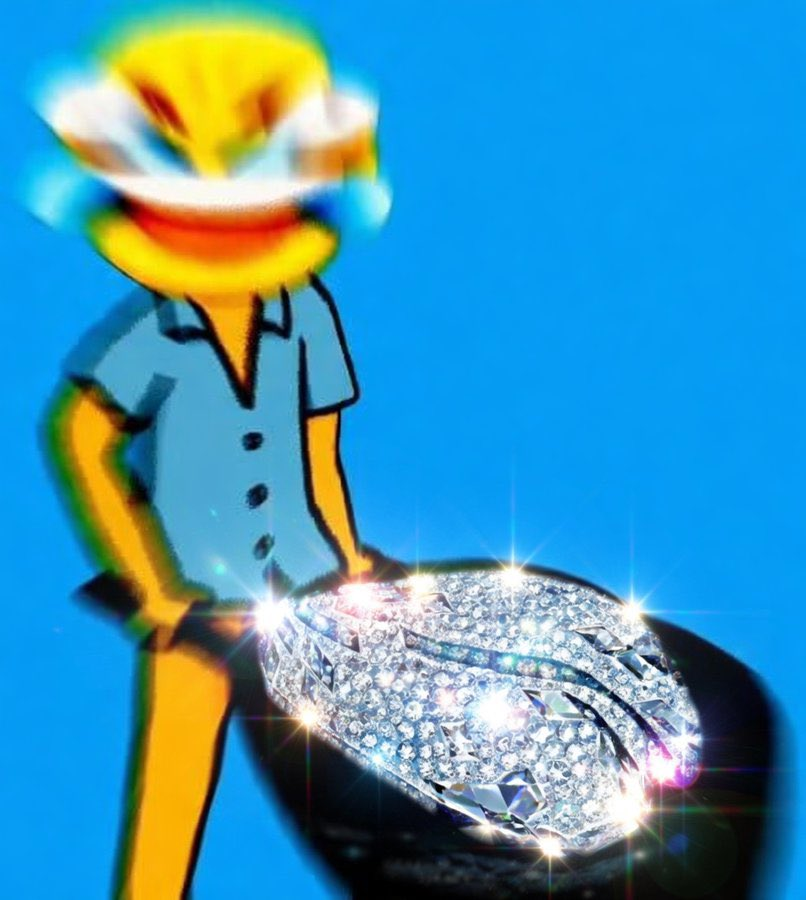 rowhale's tweet photo. @GordonGekko he don't have diamond nuts $LMAO! https://t.co/slX4geqk68
