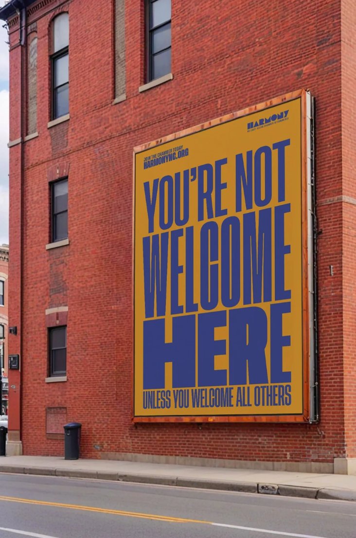 THEREPUBLIK's tweet photo. Inviting double takes year-round. Posters for Harmony LGBT+ Chamber Of Commerce.

#therepublik #defytheodds #advertising #marketing https://t.co/71ATWB6jSw