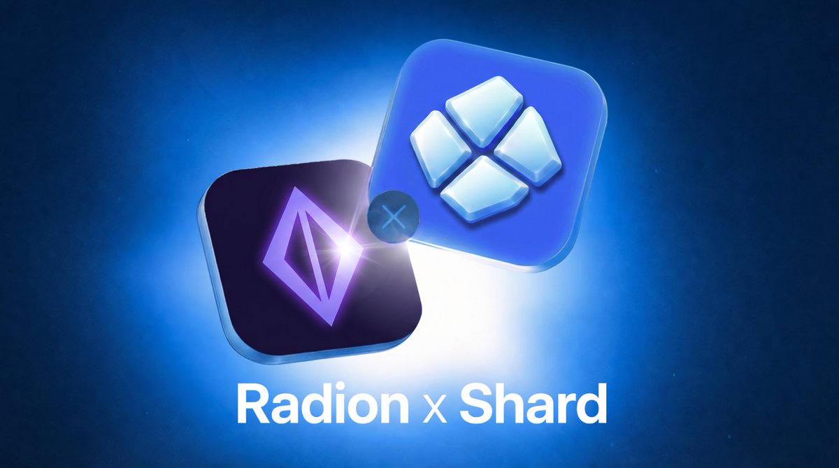 BetOnShard's tweet photo. New partner widget coming to Shard: @Radion_trade.

On every market, traders will be able to see Radion signals directly inside Shard: top-trader positioning, global smart-money movement, and confidence-scored reads.

Intelligence embedded where decisions happen. https://t.co/iQOgDoYUnx