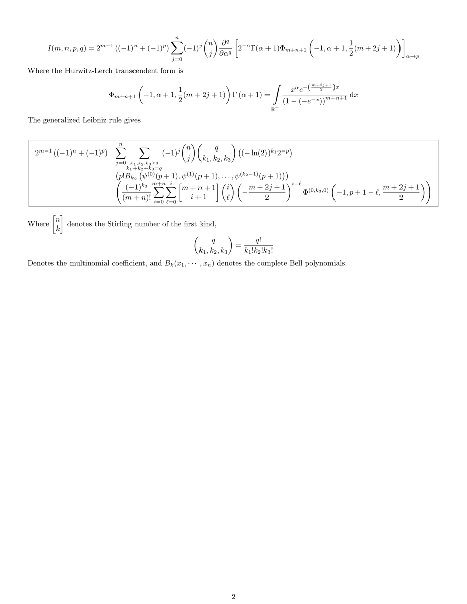 MMathster's tweet photo. #mathematics #puzzled #calculus #integral #數學 #수학 #数学 #matemáticas #積分 #적분 #挑戦 #advanced #上級 #高級
Feynman-like trigonometric integrals, but with different angles!
Behind the scenes: https://t.co/XEUcmJfjEI https://t.co/gqk3UCWwti