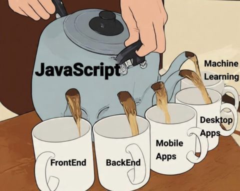 dubbydev's tweet photo. If you're not writing in Javascript, then seriously what are you doing? https://t.co/kpF7M2SrVt