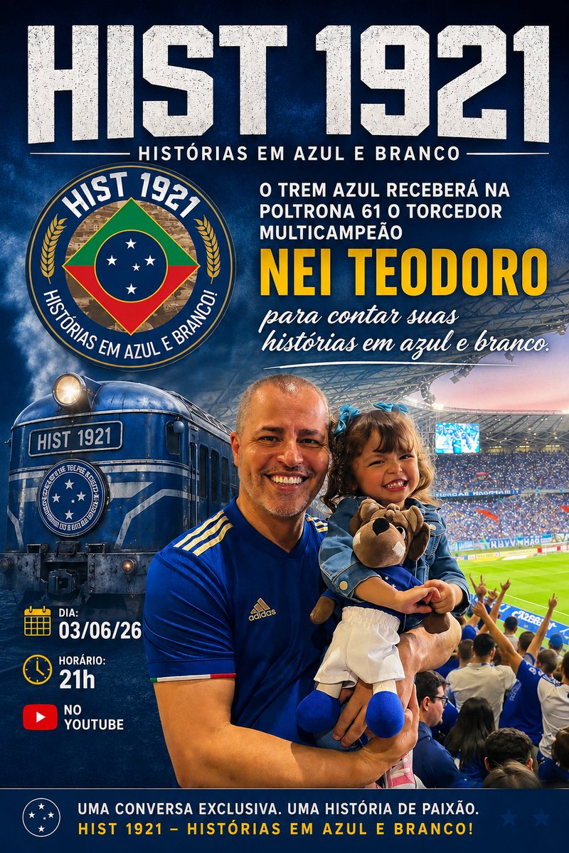 hist1921's tweet photo. Hoje teremos mais uma história em azul e branco para contar. Venha participar conosco pelo YouTube no link abaixo:https://t.co/AEONZGzU5w
@CabulosasNews @Cruzeiro @diegohenri1234 @FC1921 @Gersonteixeir13 @nostalgia5stars @rogeriolucio77 https://t.co/Dpt4ctVsGD
