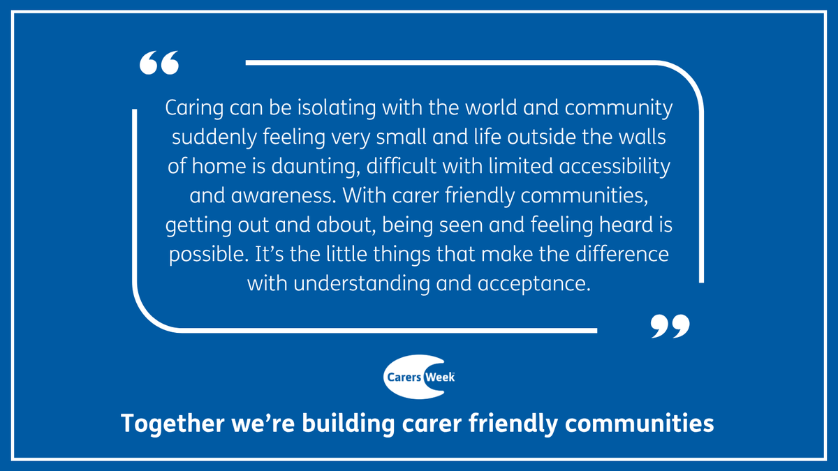 carersweek's tweet photo. Carers Week is almost here! Thank you to all who have added their name to our Building Carer Friendly Communities digital wall.

Add your name today and help get the word out about the difference the right support from your community can make.

👉 https://t.co/7hzZVWCC8W https://t.co/EJNgCc6SMQ