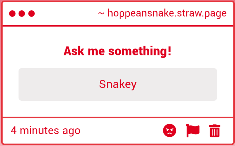 Hoppean Snake tweet media