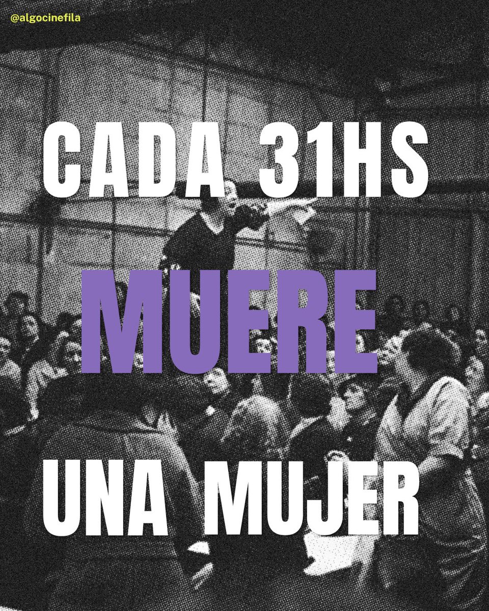 algocinefila's tweet photo. En Argentina cada 31 horas se produce un femicidio. 
Hoy salimos a las calles por todas las Agostinas, Angeles, Candelas que ya no estan. 

Salimos a seguir luchando aunque incomode y enoje porque aunque canse estar en constante batalla, no deja de ser necesario. https://t.co/j9iDZ19OLL