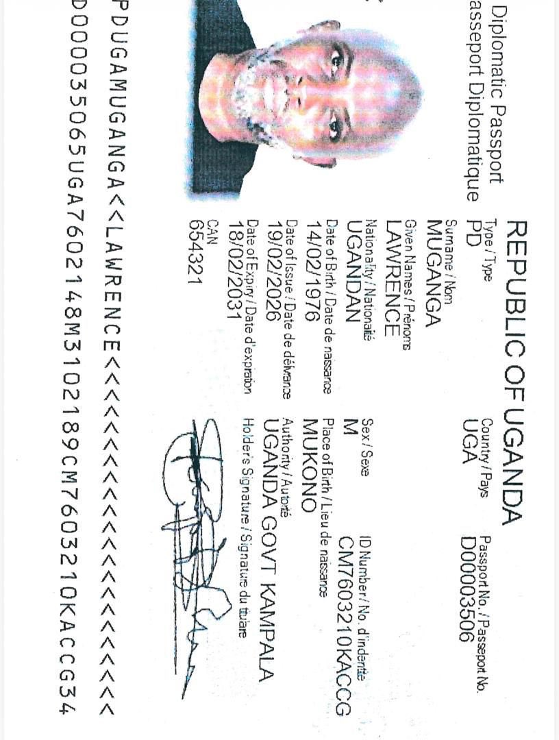 GraceNagganda_'s tweet photo. The easiest question should be the easiest to answer: How was a diplomatic passport obtained by someone who doesn’t appear to fall under the usual categories of holders? Until that is clearly explained, the questions won’t go away. https://t.co/ng5whGUaq0
