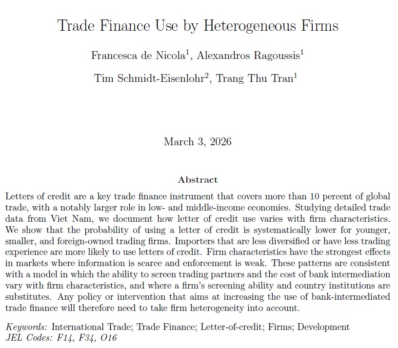 BrianMccaig's tweet photo. Join the next Vietnam Firms and Labour Markets Online Seminar June 15th at 10 am ET to learn how firms in Vietnam use trade finance differently.

Register here: https://t.co/239ojNOrA6

@a_ragoussis https://t.co/R7Vs5ycEkK