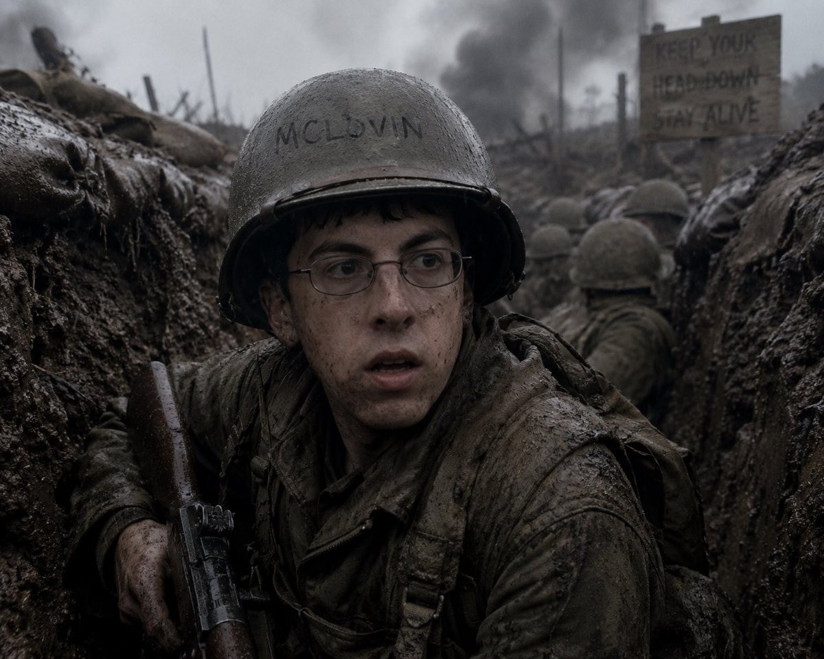 mclovinxbt's tweet photo. Deep in the trenches this morning https://t.co/t2SwWFZZJH
