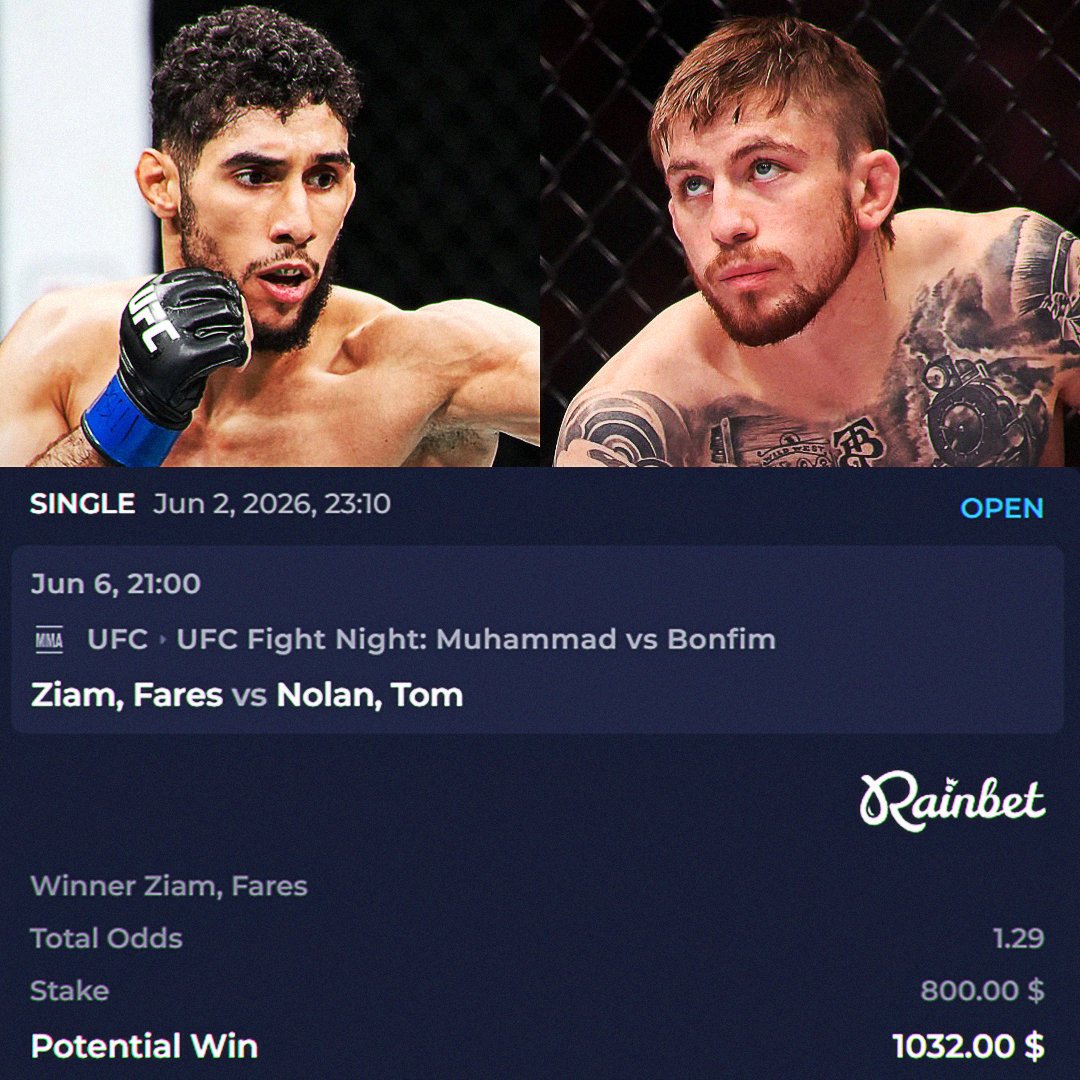 Fares Ziam is looking for his 7th straight win this weekend against Tom ...