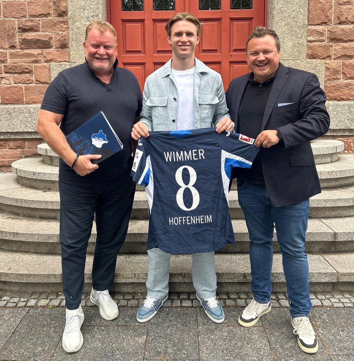 Plettigoal's tweet photo. 🚨🏁 Exclusive news now official. Patrick Wimmer here with his agents Frank Schreier and Josef Bachleitner. https://t.co/cBfIFNiCE4