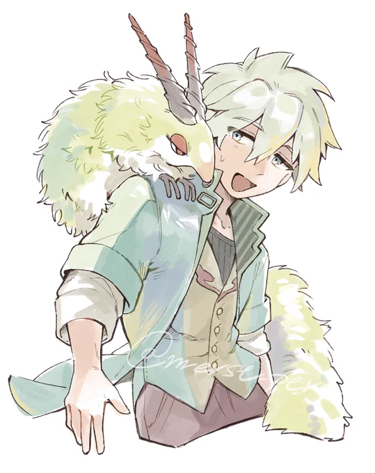 #メルストお絵かき ローマナスさん