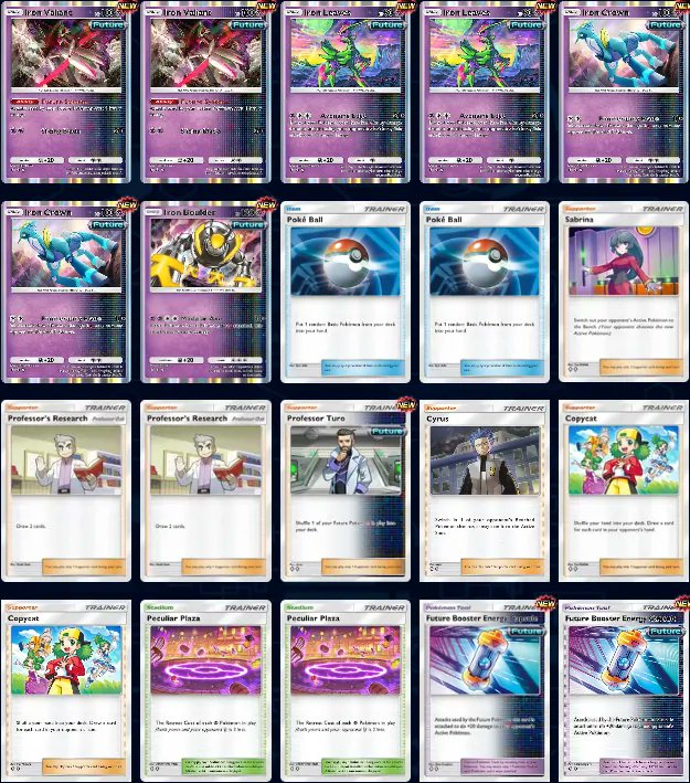 Anketsu1's tweet photo. ⚔️ Iron Valiant is one of the most interesting cards in Paradox Drive.

Future System completely changes how Future decks works in #pokemontcgp

📖 Read the full Guide on https://t.co/WocrU8qOn7

#AnketsuTCG
#PokemonPocket #pokemontcgpocket https://t.co/7So51jq5Fx