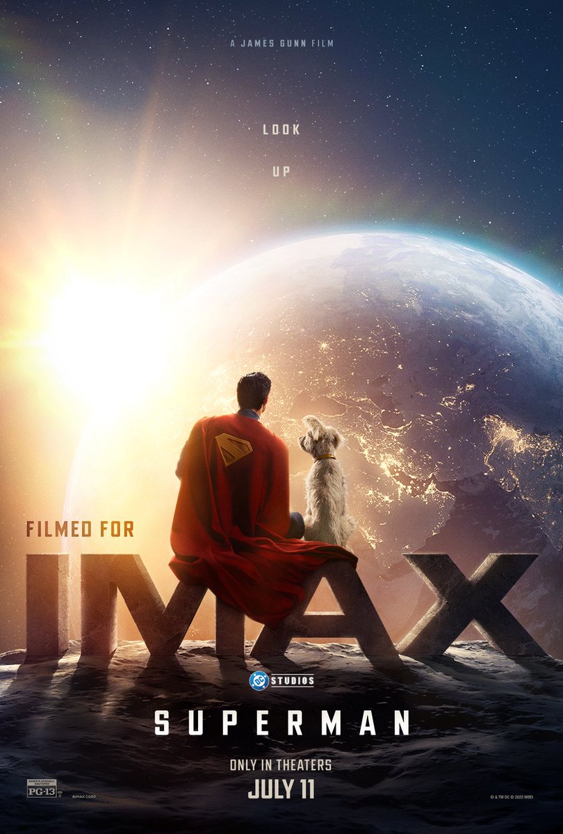 LanternUpdates's tweet photo. DCU IMAX POSTERS

SUPERGIRL | SUPERMAN https://t.co/tgsCZq8l6M