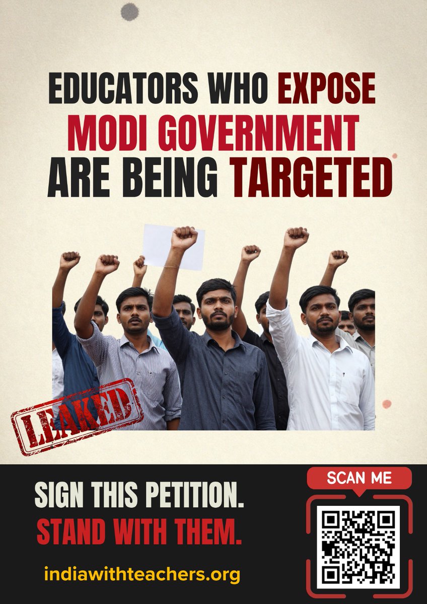 RazaAhmadDL's tweet photo. Teachers who exposed Exam Paper Leaks are being targeted . 

Sign this petition and Stand with them . 

https://t.co/eIlEAtQkvF https://t.co/ltdj4fw5lp