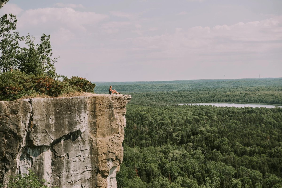 GeorgePirieMPP's tweet photo. Looking for adventure? This week we’re exploring northern Ontario trails, and today we’re spotlighting another two incredible destinations.

On Manitoulin Island, the Cup and Saucer Trail rewards hikers with sweeping breathtaking sights that are worth every step. Be sure to fuel up at a local café in Little Current before you head out. Cycling enthusiast? Sault Ste. Marie is home to a world-class mountain bike trail system and scenic waterfront routes. While in town, be sure to get your ride tuned up before you hit the trails.

This summer, lace up your boots and experience it for yourself.