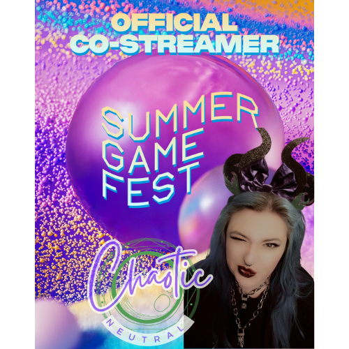 alexia205's tweet photo. Hey beans! Over the moon to announce I'll be Co-streaming @summergamefest Friday 5th June! 

I will be streaming this from 10pm BST! 

I'll be live earlier for some Birthday chaos gaming with @Valkyre185 and co from 7pm! 

See you there! https://t.co/dCX7nOQdhw