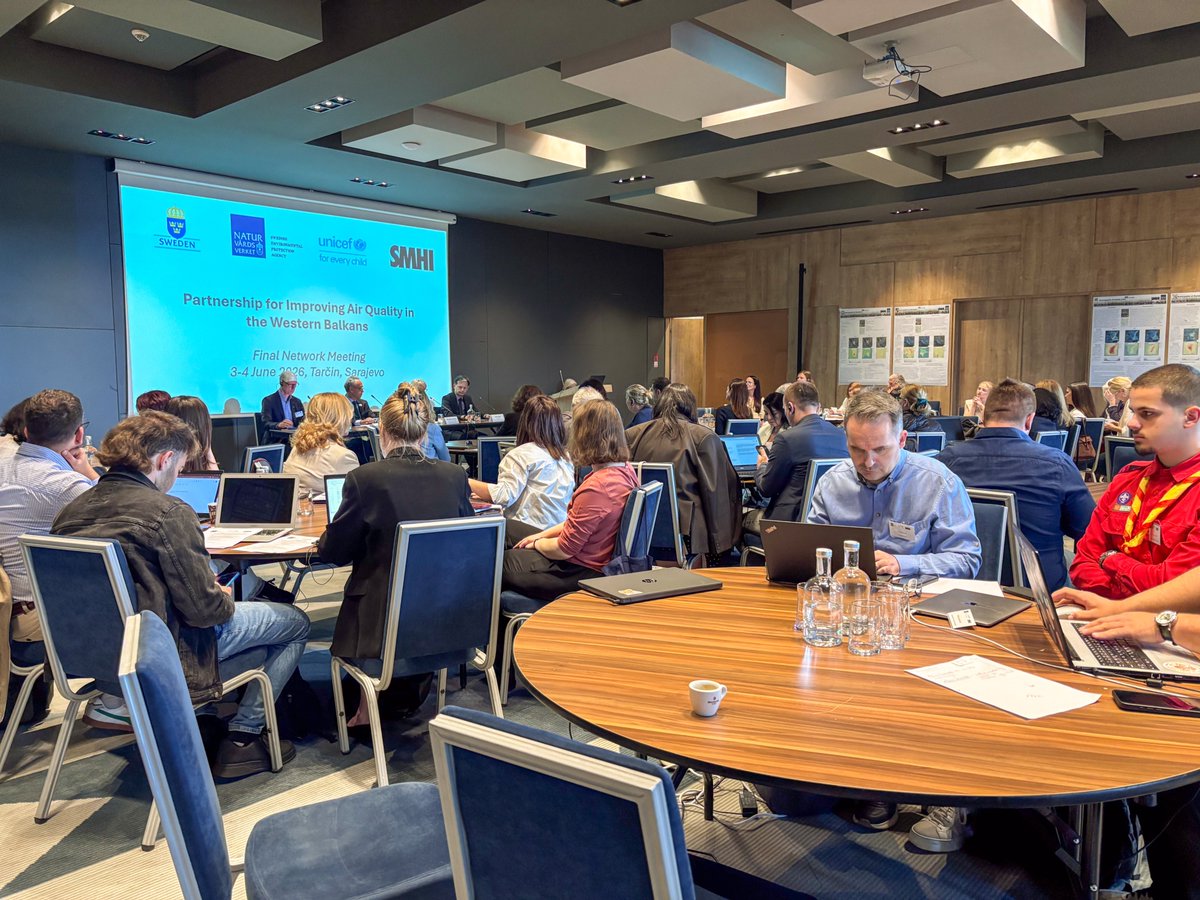 UNICEFBiH's tweet photo. Sarajevo hosted a gathering of people who care — parents, teachers, young activists and policymakers — united by one simple goal: safer air for children. https://t.co/p7x3SLWepW