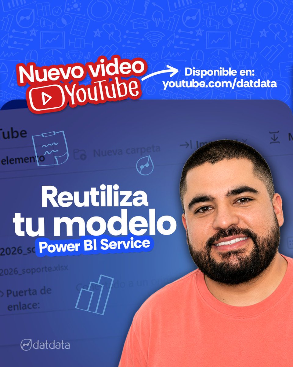 datdatacom's tweet photo. 🎥 Reutiliza tu modelo Power BI Service

Guille te enseña cómo reutilizar un modelo en Power BI Service para crear reportes de forma más rápida y eficiente.

¡Ve a verlo y cuéntanos qué te parece! https://t.co/mRCvVUtPBr https://t.co/XNnHYDYv2J