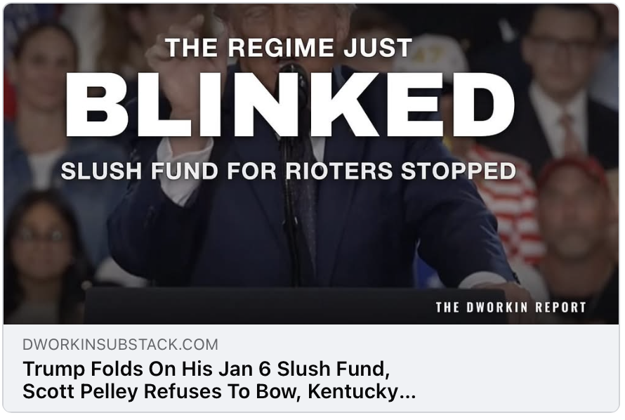 timaxustim's tweet photo. Trump Folds On His Jan 6 Slush Fund, Scott Pelley Refuses To Bow, Kentucky Buries A Poison Water Bill, and Nurses Beat a $7.3 Billion Hospital Chain https://t.co/n84vw7j8jy https://t.co/Zp5ev18lXF