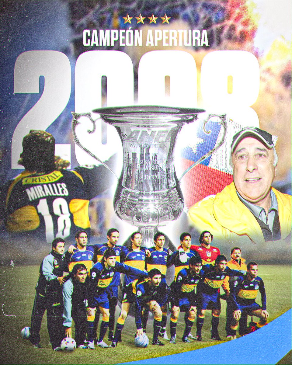 evertonsadp's tweet photo. Un 3 de junio quedará por siempre en nuestra historia 🇺🇦❤️‍🔥. En 2008 tras 32 años de espera, la historia cambió para siempre 

Una ciudad entera unida detrás de estos colores y un grupo de jugadores que entendió lo que significaba defender esta camiseta, junto a nuestra gente, escribieron una de las páginas más gloriosas de nuestra historia. Tras caer 2-0 en la final de ida, nunca dejamos de creer y logramos una remontada inolvidable, venciendo por 3-0 a Colo-Colo en Sausalito, para bajar una estrella que brillará por siempre en el corazón Evertoniano ✨. 

Un día como hoy, pero hace 18 años nos coronábamos Campeones del Torneo de Apertura 2008 🏆. Un logro inolvidable en una jornada soñada que marcó un antes y un después en nuestra historia. 

Feliz 03 de junio, Familia Evertoniana! 💙💛

🔹️ #VamosEverton • #Evertonízate 🔸️