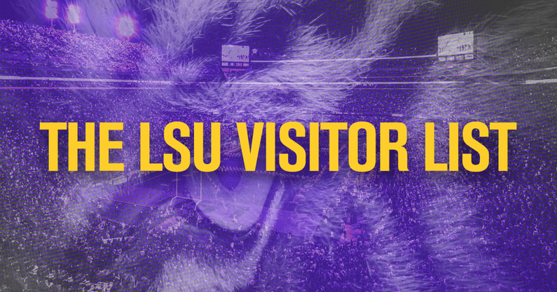 Sheadixon's tweet photo. New: LSU Football's six official visitors for this weekend are locked in.

It's turning into a big weekend for recruiting in the trenches, how the dominos could fall at CB + RB targets beyond offers in Louisiana.

Here's the scoop on each LSU visitor:➡️ https://t.co/YHHCLzMEnm https://t.co/xWXtvFfapo