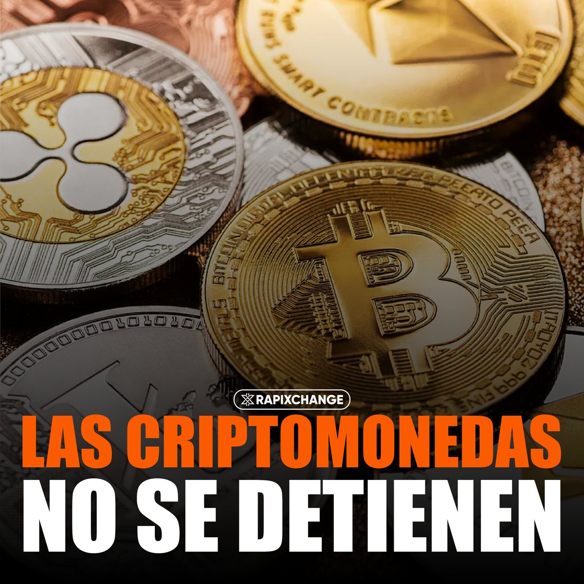 rapixchange's tweet photo. Las cotizaciones de las principales #criptomonedas continúan mostrando movimientos constantes este 2026. #Bitcoin se mantiene como el activo digital con mayor valor y liderazgo del mercado, mientras #Ethereum sigue ocupando el segundo lugar entre las monedas más importantes. Durante la jornada también se registraron variaciones en #criptomonedas como BNB, #Litecoin y #Dogecoin, reflejando la volatilidad que caracteriza al sector cripto.

Aunque el mercado ha mostrado mayor estabilidad en comparación con años anteriores, los precios siguen reaccionando rápidamente a factores económicos globales, decisiones de inversionistas y cambios en la demanda. Expertos recuerdan que las #criptomonedas continúan siendo activos de alto riesgo, capaces de presentar subidas y caídas importantes en pocas horas.