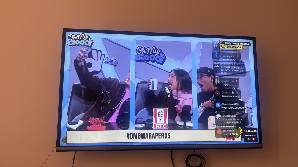 brigittefatima's tweet photo. Las caras 🤣🤣🤣 #OMGWARAPEROS https://t.co/13pGjQRNJS