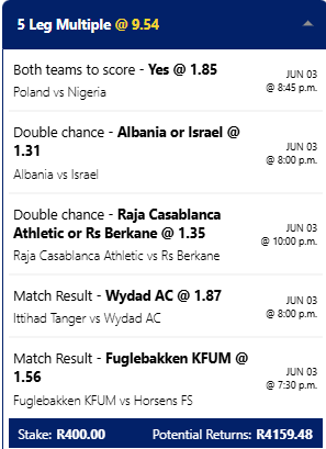 AlsonManyama's tweet photo. Alson Manyama @BetJetsZA slip💥💥💥💥💥💥💥💥💥

BETJETS Booking Code: AB44

Open @BetJetsZA Account To Play this slip
Link:🙌 https://t.co/eODfuEJMhc

18 + | T&amp;CS Apply
#ad
#Sponsored https://t.co/6XWGdvtP61