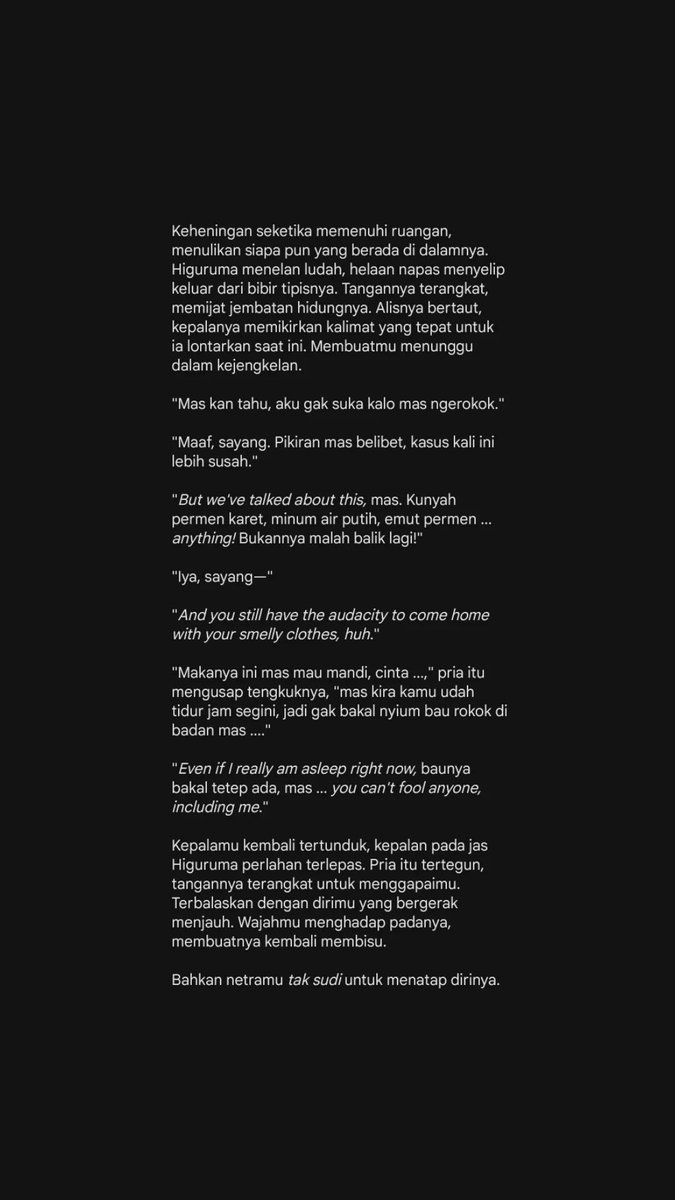 sentientalism's tweet photo. #jujutsukaisen two tweets au
higuruma hiromi x fem!reader

jejak asap https://t.co/yOPT7yVBWi