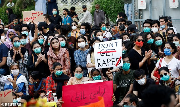 ImtiazMadmood's tweet photo. Pakistanis who gang-raped French tourist in front of her three children after her car ran out of fuel will be executed, court rules.

Two Pakistani men who gang-raped a French tourist in front of her three children six years ago will be sentenced to death, a court has ruled.

Abid Malhi and Shafqat Ali were convicted of gang rape, kidnapping, robbery and terrorism offences back in March 2021 over the attack on the Sialkot-Lahore Motorway and were handed the death penalty.

She had locked the car doors while she waited for help, but the attackers broke a window and dragged her outside, where they raped her at gunpoint in front of her terrified children.

The men also stole money, jewellery, and bank cards before fleeing.

The case drew widespread condemnation on social media, with some activists demanding that those involved be hanged in public.

It also led to mass protests across Pakistan, after a policeman questioned why the woman had been out late on her own.
