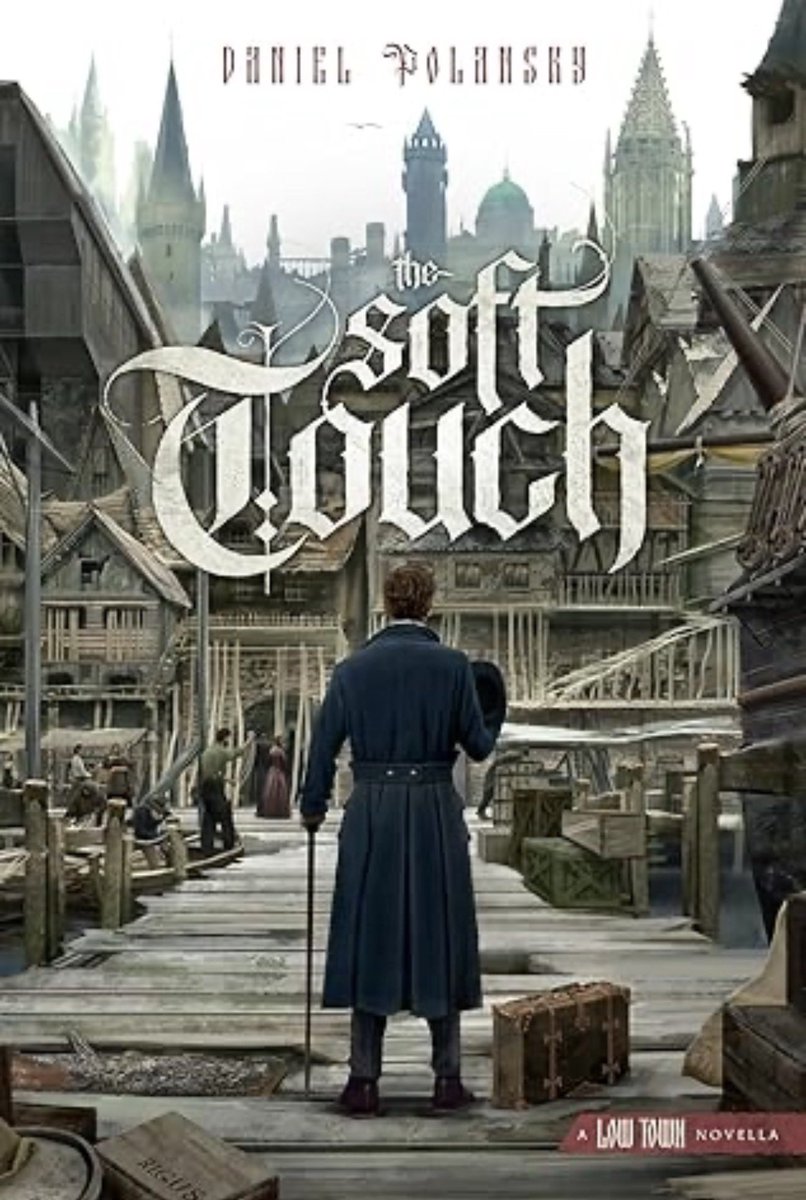 vinayvasan's tweet photo. The Soft Touch by @DanielPolansky is so fabulously written &amp; more importantly, hits my sweet spot in terms of clever narration &amp; witty back &amp; forth dialogs. I started to highlight dialogs, then sections and then entire pages 

@Grimdark_Mag https://t.co/AVAu5xN9Op