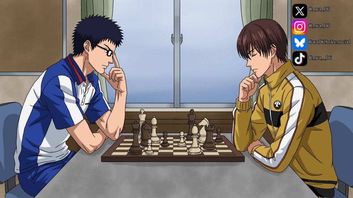_wa_06's tweet photo. June 3, 2026 &amp; June 4, 2026

HBD Tennis Data (Sadaharu &amp; Renji) 💙💛🎾🎉

#_wa06 

#乾貞治生誕祭2026 #乾貞治誕生祭2026 
#柳蓮二誕生祭2026 #柳蓮二生誕祭2026 
#tnprプラス #テニプリ https://t.co/09f02vaJfF