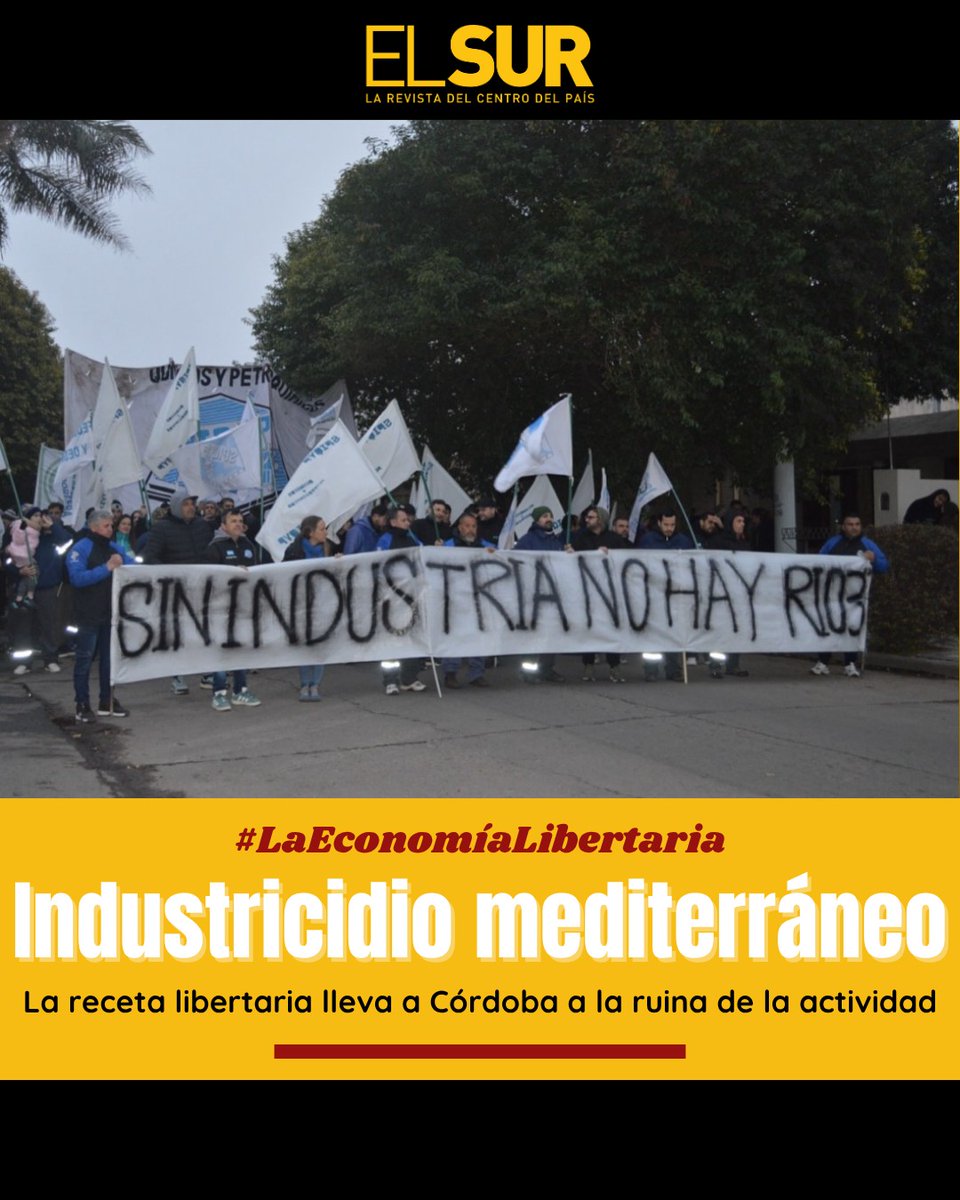 ElSurrevista's tweet photo. 🟡 #LaEconomíaLibertaria: Industricidio mediterráneo https://t.co/mLxfqQ4dwX
