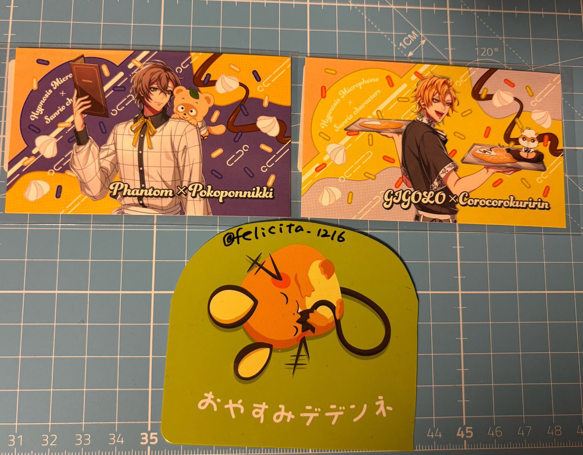 felicita_1216's tweet photo. 【交換】ヒプマイ サンリオ ディッパーダン 特典 イラストカード

譲▶▶一二三 幻太郎

求▶▶三郎

郵送交換希望。
検索からでもお気軽にお声かけください。 https://t.co/ZdWOkqUh42