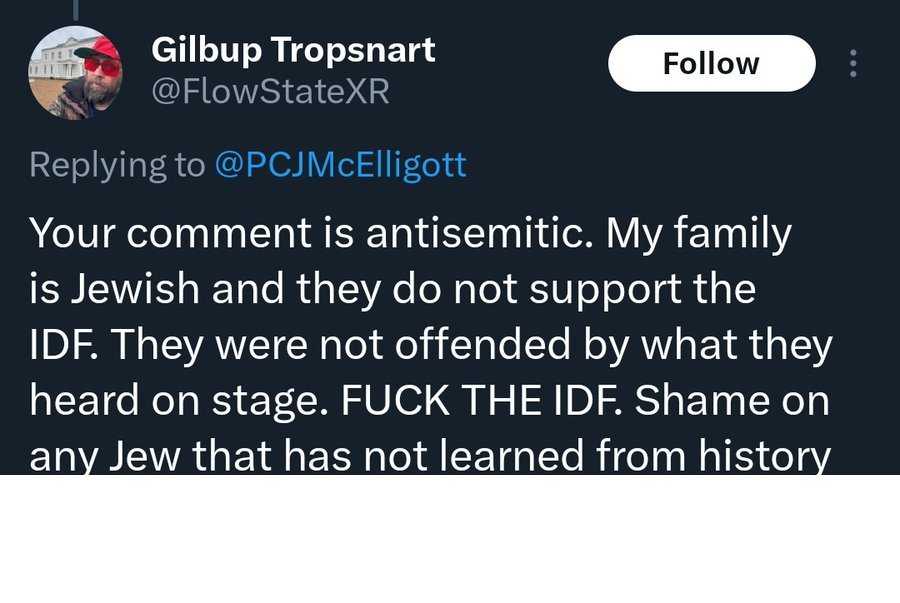 AngloidDefender's tweet photo. @FlowStateXR @slynt71426 @claymoreman69 @gamefreepls @mitfoid "christian" when it's convenient. the sly subversive jew knows no shame https://t.co/6J3kK46nv5