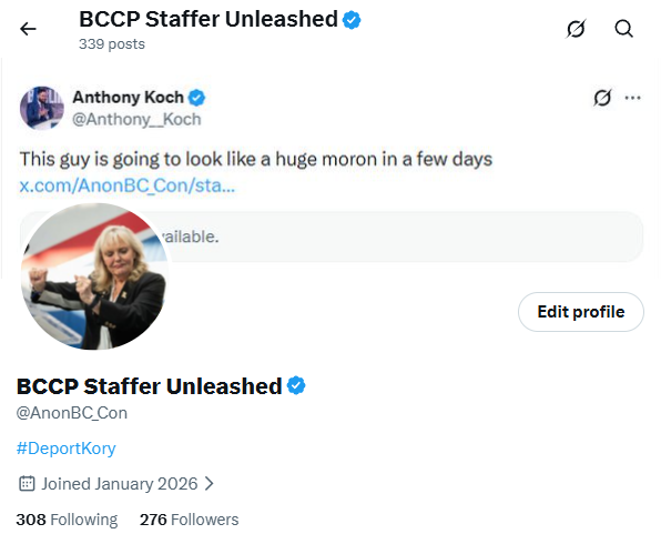 AnonBC_Con's tweet photo. Thought it was about time for a summer profile refresh.

Shoutout to @Anthony__Koch for the material. https://t.co/o4hH7vYjqu