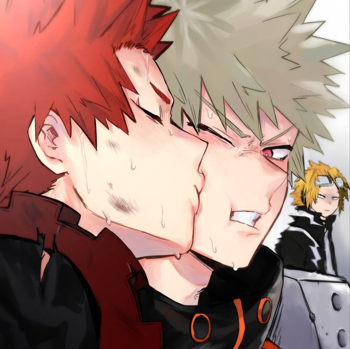 luccapaidoromeu's tweet photo. feliz mes do orgulho Lgbt com meu top 3 casais favoritos 💕 

(os ativos beijando seus passivos lindo isso

#satosugu #narusasu #kiribaku https://t.co/W2at4vBEUb